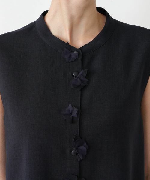 Leilian PLUS HOUSE / レリアンプラスハウス ドレス | ノースリーブワンピース【BOURGE】 | 詳細11