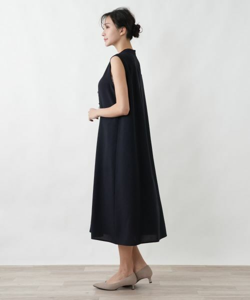 Leilian PLUS HOUSE / レリアンプラスハウス ドレス | ノースリーブワンピース【BOURGE】 | 詳細6