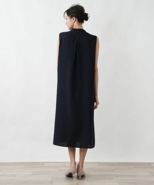 Leilian PLUS HOUSE / レリアンプラスハウス ドレス | ノースリーブワンピース【BOURGE】 | 詳細7