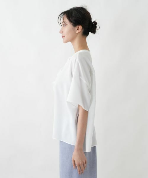 Leilian PLUS HOUSE / レリアンプラスハウス シャツ・ブラウス | フラワーモチーフブラウス【BOURGE】 | 詳細11