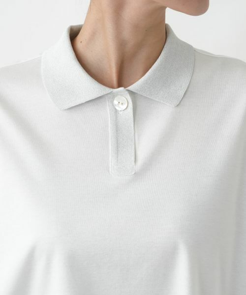 Leilian PLUS HOUSE / レリアンプラスハウス ポロシャツ | ワイドシルエットポロシャツ【BOURGE】 | 詳細10