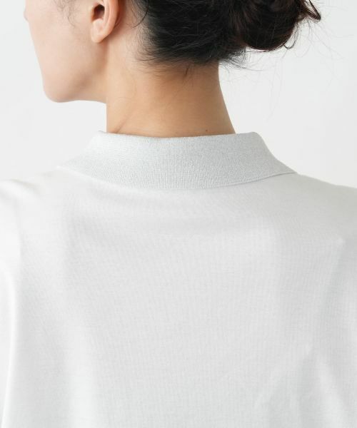 Leilian PLUS HOUSE / レリアンプラスハウス ポロシャツ | ワイドシルエットポロシャツ【BOURGE】 | 詳細11