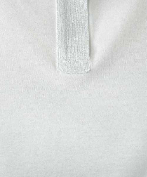 Leilian PLUS HOUSE / レリアンプラスハウス ポロシャツ | ワイドシルエットポロシャツ【BOURGE】 | 詳細14