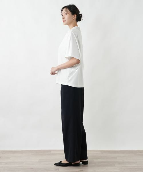 Leilian PLUS HOUSE / レリアンプラスハウス ポロシャツ | ワイドシルエットポロシャツ【BOURGE】 | 詳細5