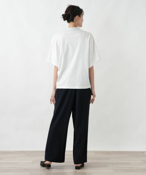 Leilian PLUS HOUSE / レリアンプラスハウス ポロシャツ | ワイドシルエットポロシャツ【BOURGE】 | 詳細6