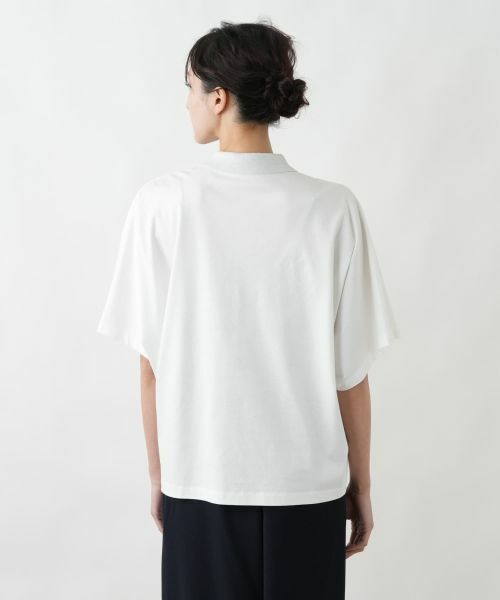 Leilian PLUS HOUSE / レリアンプラスハウス ポロシャツ | ワイドシルエットポロシャツ【BOURGE】 | 詳細9