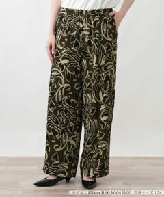 Leilian PLUS HOUSE / レリアンプラスハウス その他パンツ | ワイドパンツ【プラス企画】