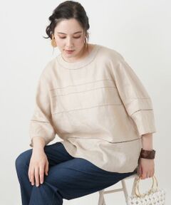 Leilian PLUS HOUSE / レリアンプラスハウス シャツ・ブラウス | はしごレースブラウス【2026年5月カタログ】