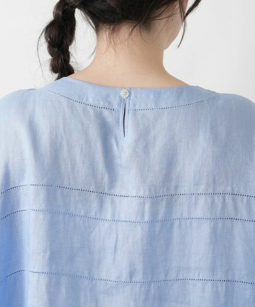 Leilian PLUS HOUSE / レリアンプラスハウス シャツ・ブラウス | はしごレースブラウス【2026年5月カタログ】 | 詳細18