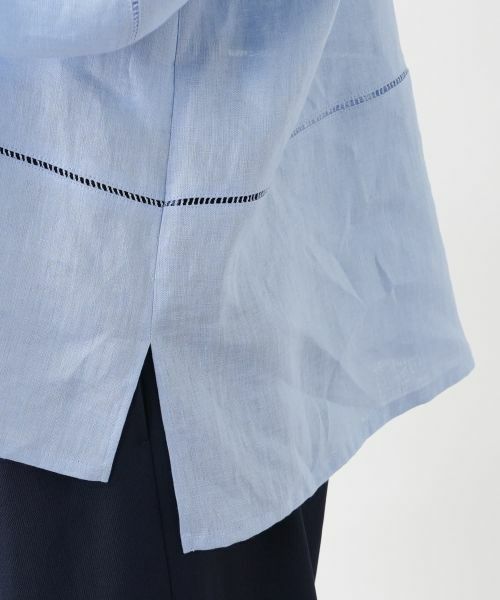Leilian PLUS HOUSE / レリアンプラスハウス シャツ・ブラウス | はしごレースブラウス【2026年5月カタログ】 | 詳細20