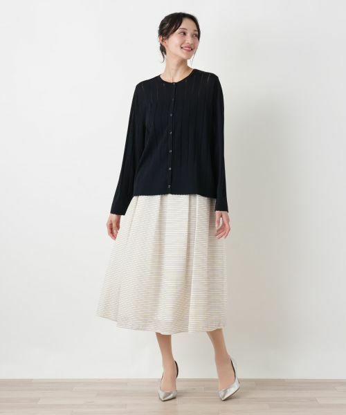 Leilian PLUS HOUSE / レリアンプラスハウス カーディガン・ボレロ | カーディガン【Leilian WHITE LABEL】 | 詳細1