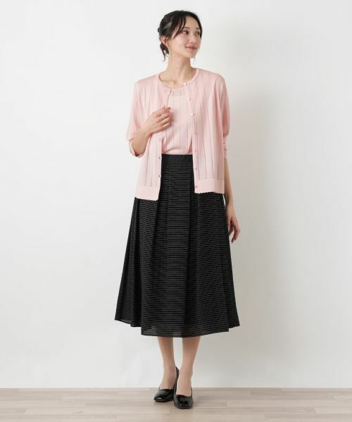 Leilian PLUS HOUSE / レリアンプラスハウス カーディガン・ボレロ | カーディガン【Leilian WHITE LABEL】 | 詳細19