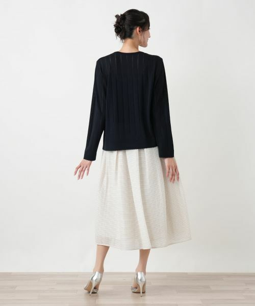 Leilian PLUS HOUSE / レリアンプラスハウス カーディガン・ボレロ | カーディガン【Leilian WHITE LABEL】 | 詳細3