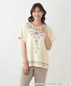 Leilian PLUS HOUSE / レリアンプラスハウス Tシャツ | Tシャツ【MUSE BY ROCHAS Premiere】