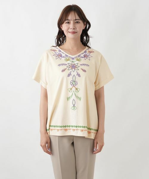 Leilian PLUS HOUSE / レリアンプラスハウス Tシャツ | Tシャツ【MUSE BY ROCHAS Premiere】 | 詳細4