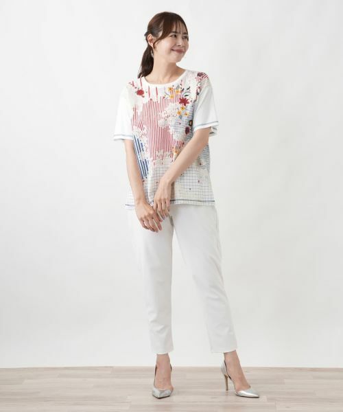 Leilian PLUS HOUSE / レリアンプラスハウス Tシャツ | Tシャツ【MUSE BY ROCHAS Premiere】 | 詳細1