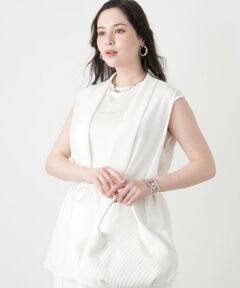 Leilian PLUS HOUSE / レリアンプラスハウス カットソー | 【接触冷感】フレンチスリーブカットソー【2026年5月カタログ】