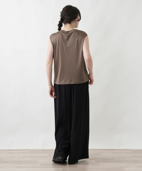Leilian PLUS HOUSE / レリアンプラスハウス カットソー | 【接触冷感】フレンチスリーブカットソー【2026年5月カタログ】 | 詳細18