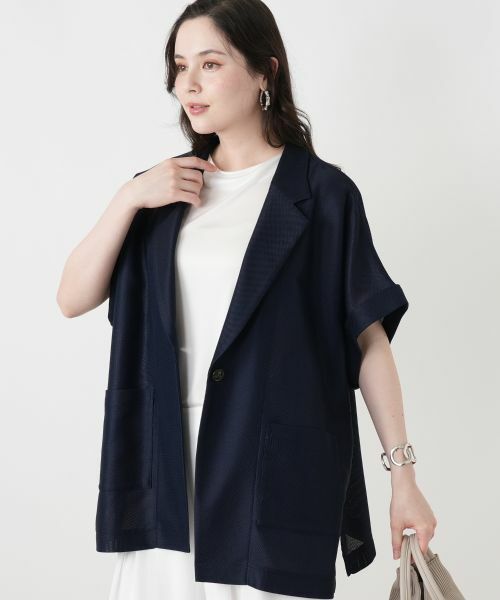 Leilian PLUS HOUSE / レリアンプラスハウス カットソー | 【接触冷感】フレンチスリーブカットソー【2026年5月カタログ】 | 詳細19