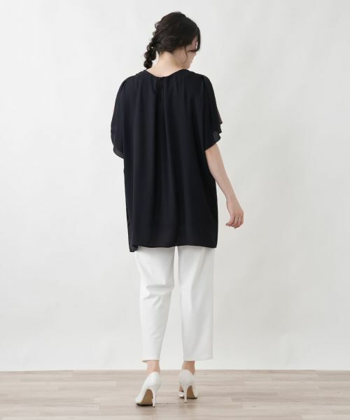 Leilian PLUS HOUSE / レリアンプラスハウス カットソー | 【接触冷感】2WAYカットソー【2026年5月カタログ】 | 詳細7