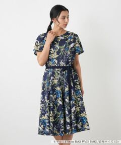 Leilian PLUS HOUSE / レリアンプラスハウス ドレス | ワンピース【接触冷感・吸水・速乾】