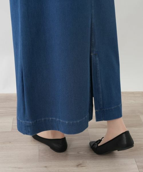Leilian PLUS HOUSE / レリアンプラスハウス ミニ・ひざ丈スカート | 【接触冷感】スカートスカート【L JEANS】 | 詳細13