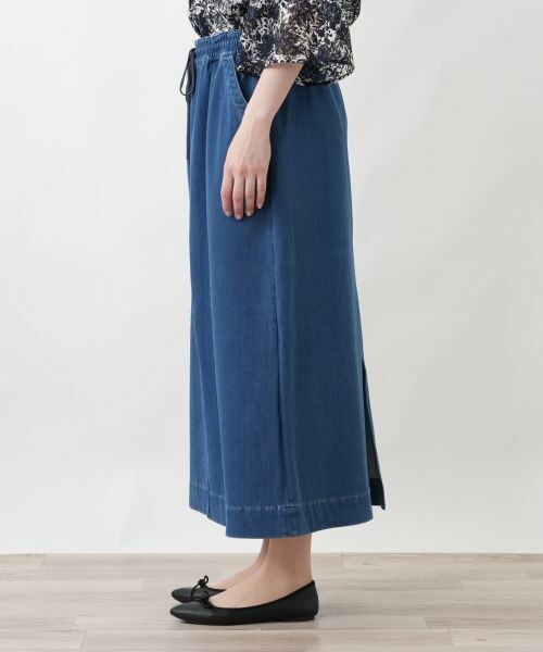 Leilian PLUS HOUSE / レリアンプラスハウス ミニ・ひざ丈スカート | 【接触冷感】スカートスカート【L JEANS】 | 詳細8