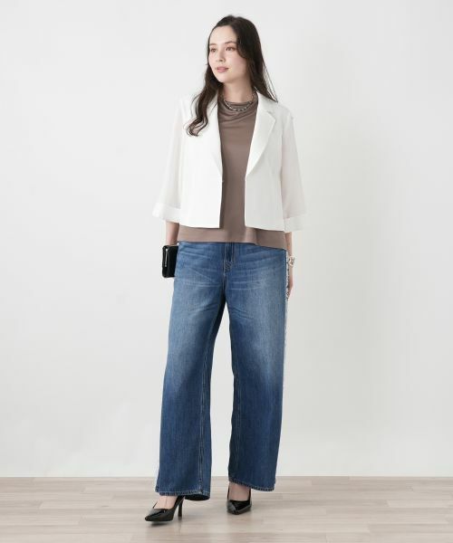 Leilian PLUS HOUSE / レリアンプラスハウス デニムパンツ | 【L JEANS】ジーンズ【2026年5月カタログ】 | 詳細2