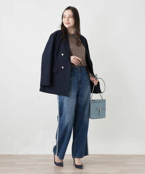 Leilian PLUS HOUSE / レリアンプラスハウス デニムパンツ | 【L JEANS】ジーンズ【2026年5月カタログ】 | 詳細4