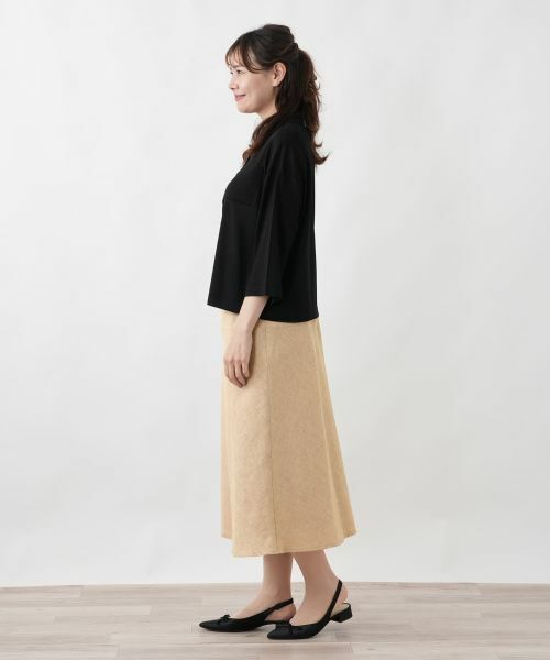 Leilian PLUS HOUSE / レリアンプラスハウス ミニ・ひざ丈スカート | スカート【Leilian WHITE LABEL】 | 詳細2