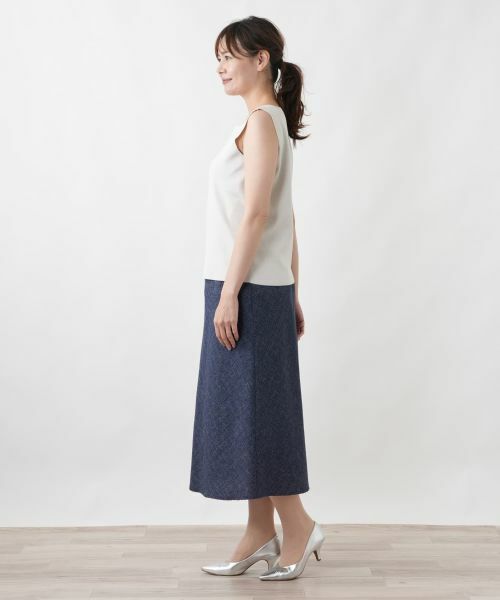 Leilian PLUS HOUSE / レリアンプラスハウス ミニ・ひざ丈スカート | スカート【Leilian WHITE LABEL】 | 詳細5