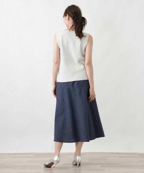 Leilian PLUS HOUSE / レリアンプラスハウス ミニ・ひざ丈スカート | スカート【Leilian WHITE LABEL】 | 詳細6