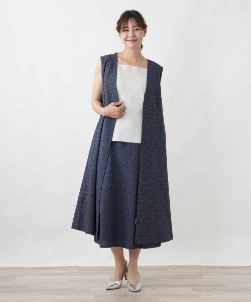 Leilian PLUS HOUSE / レリアンプラスハウス ミニ・ひざ丈スカート | スカート【Leilian WHITE LABEL】 | 詳細7