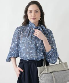 Leilian PLUS HOUSE / レリアンプラスハウス シャツ・ブラウス | ブラウス【Leilian WHITE LABEL】