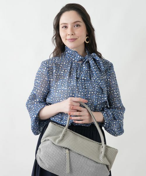 Leilian PLUS HOUSE / レリアンプラスハウス シャツ・ブラウス | ブラウス【Leilian WHITE LABEL】 | 詳細1