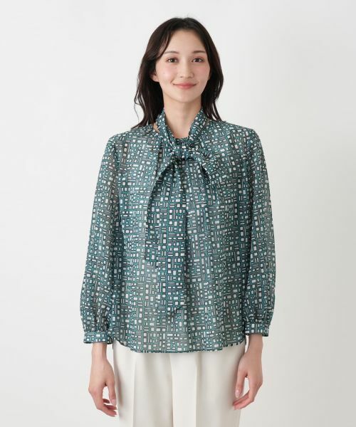 Leilian PLUS HOUSE / レリアンプラスハウス シャツ・ブラウス | ブラウス【Leilian WHITE LABEL】 | 詳細12