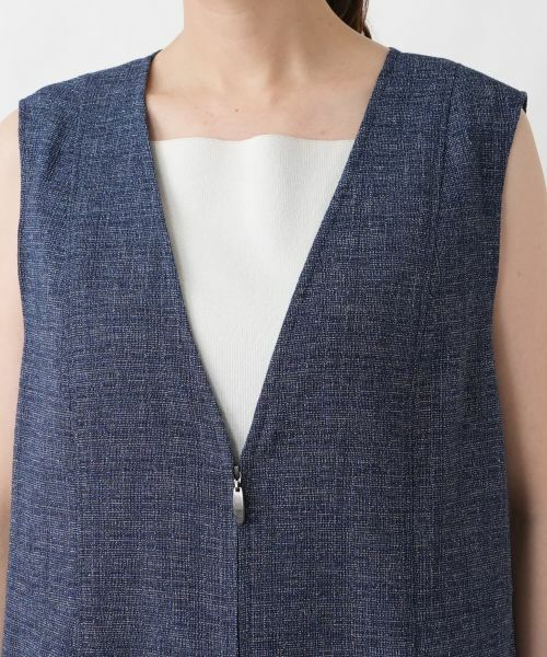 Leilian PLUS HOUSE / レリアンプラスハウス ロング・マキシ丈ワンピース | ジャンパースカート【Leilian WHITE LABEL】 | 詳細10