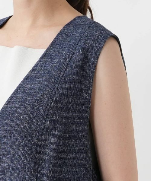 Leilian PLUS HOUSE / レリアンプラスハウス ロング・マキシ丈ワンピース | ジャンパースカート【Leilian WHITE LABEL】 | 詳細12