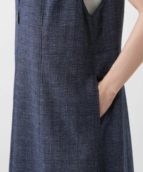 Leilian PLUS HOUSE / レリアンプラスハウス ロング・マキシ丈ワンピース | ジャンパースカート【Leilian WHITE LABEL】 | 詳細13