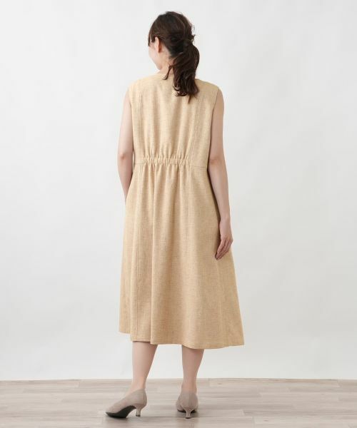 Leilian PLUS HOUSE / レリアンプラスハウス ロング・マキシ丈ワンピース | ジャンパースカート【Leilian WHITE LABEL】 | 詳細3