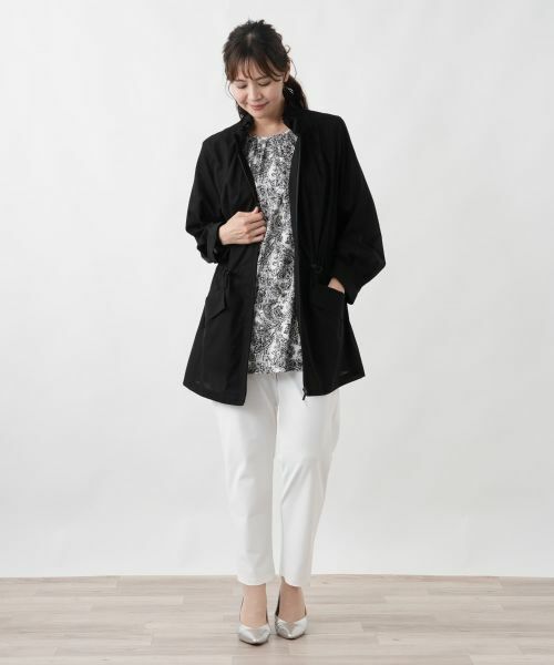 Leilian PLUS HOUSE / レリアンプラスハウス その他アウター | ブルゾン【Leilian WHITE LABEL】 | 詳細1