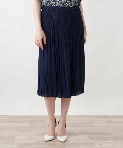 Leilian PLUS HOUSE / レリアンプラスハウス ロング・マキシ丈スカート | プリーツスカート【接触冷感】【Leilian WHITE LABEL】【ライトオケージョン】 | 詳細10