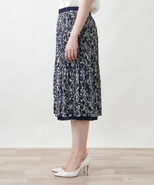 Leilian PLUS HOUSE / レリアンプラスハウス ロング・マキシ丈スカート | プリーツスカート【接触冷感】【Leilian WHITE LABEL】【ライトオケージョン】 | 詳細12