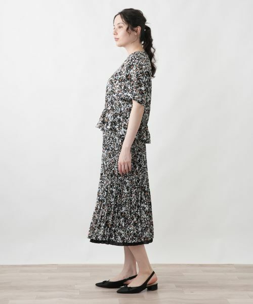 Leilian PLUS HOUSE / レリアンプラスハウス ロング・マキシ丈スカート | プリーツスカート【接触冷感】【Leilian WHITE LABEL】【ライトオケージョン】 | 詳細2