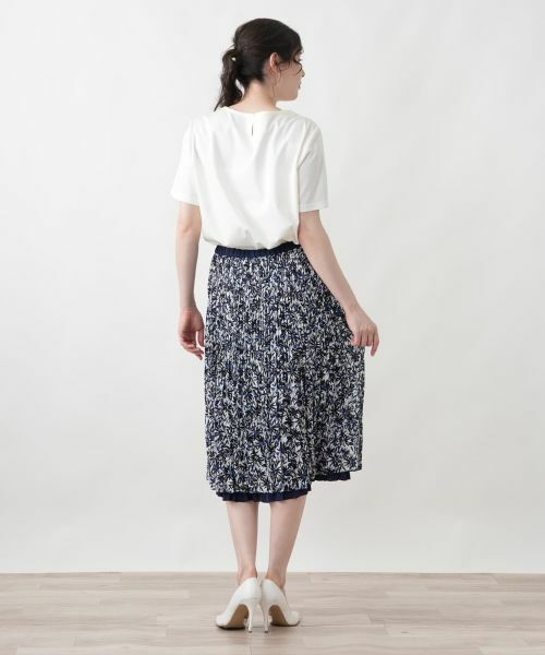 Leilian PLUS HOUSE / レリアンプラスハウス ロング・マキシ丈スカート | プリーツスカート【接触冷感】【Leilian WHITE LABEL】【ライトオケージョン】 | 詳細7