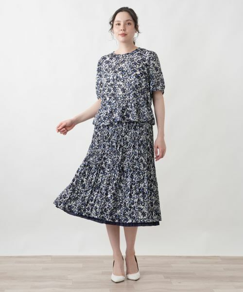 Leilian PLUS HOUSE / レリアンプラスハウス ロング・マキシ丈スカート | プリーツスカート【接触冷感】【Leilian WHITE LABEL】【ライトオケージョン】 | 詳細8