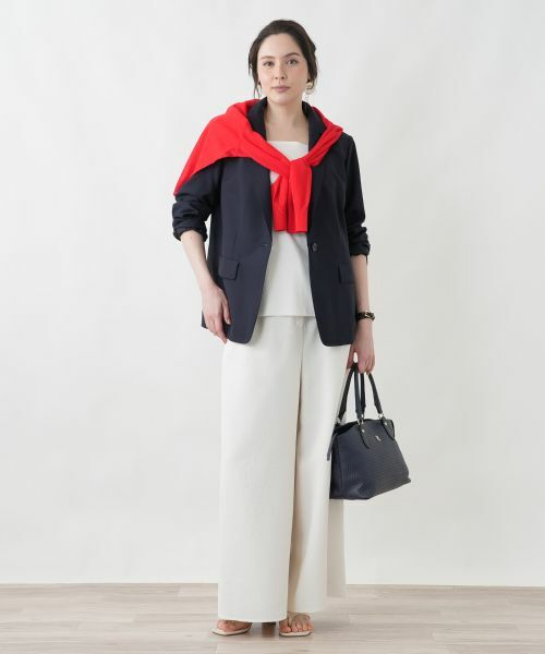 Leilian PLUS HOUSE / レリアンプラスハウス テーラードジャケット | ワンボタンテーラードジャケット | 詳細3