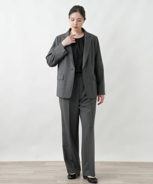 Leilian PLUS HOUSE / レリアンプラスハウス テーラードジャケット | ワンボタンテーラードジャケット | 詳細9