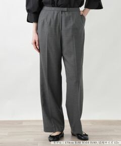 Leilian PLUS HOUSE / レリアンプラスハウス その他パンツ | センタープレスパンツ