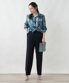 Leilian PLUS HOUSE / レリアンプラスハウス その他パンツ | センタープレスパンツ